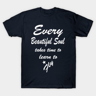 Inspiring Motivational Beautiful Flying Quote T-Shirt